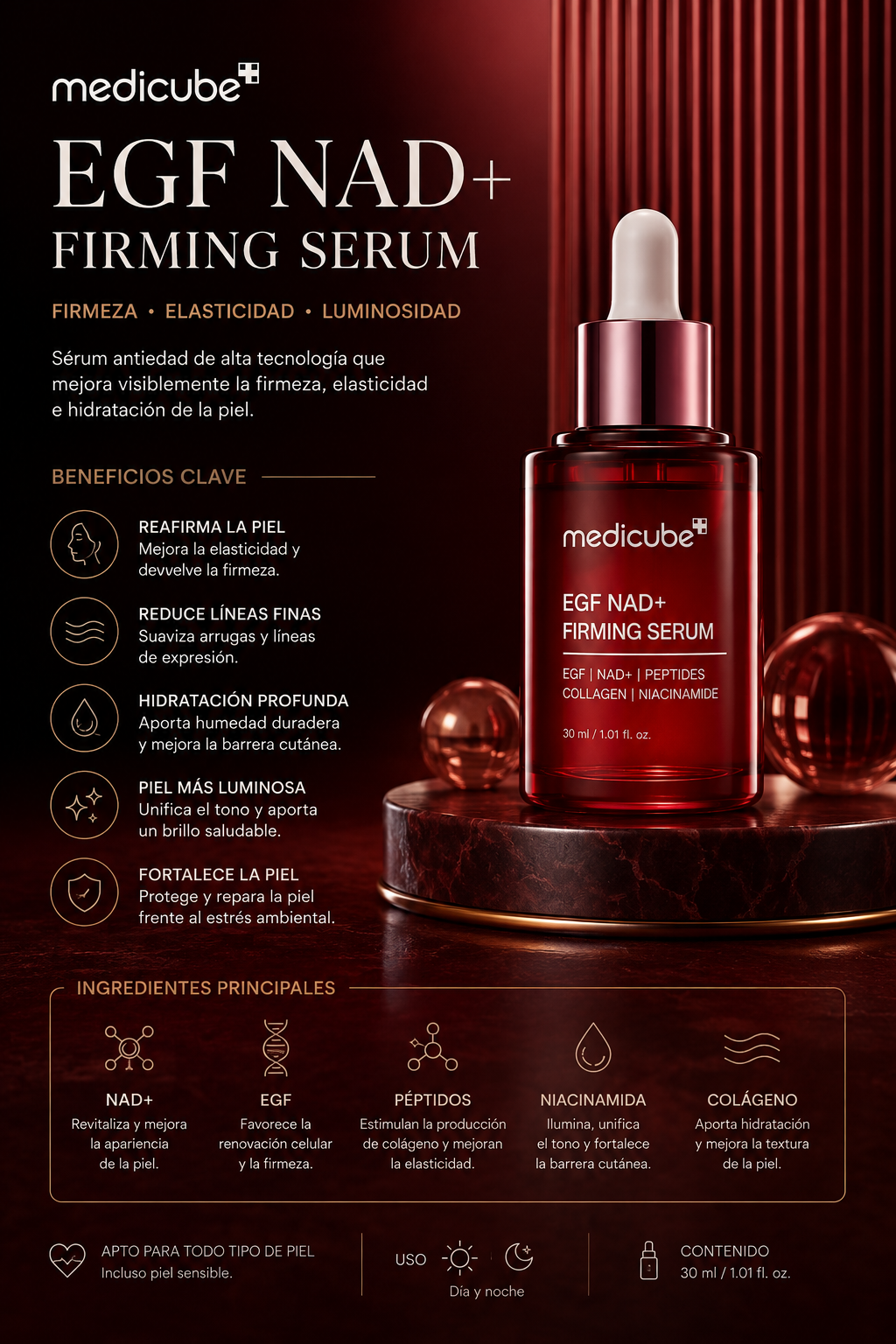 Medicube EGF NAD+ Firming Serum