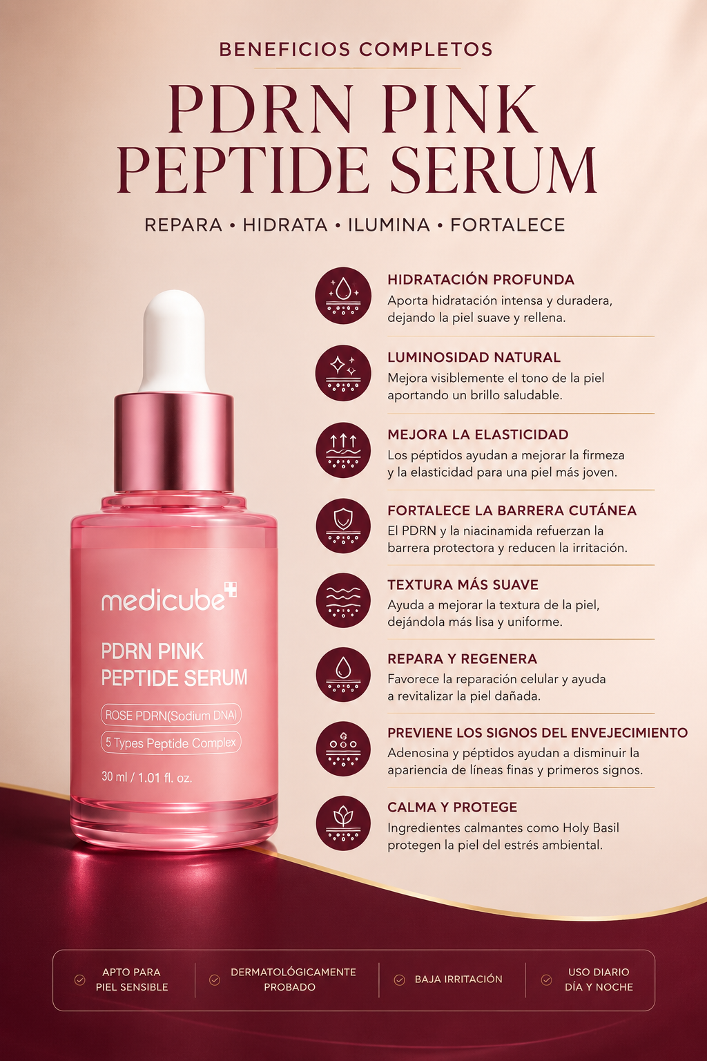 Medicube PDRN Pink Peptide Serum